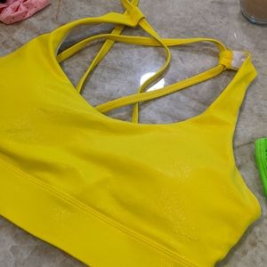 Zyia LNT Neon Yellow Bra
